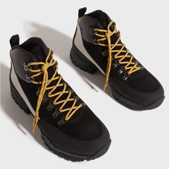 J. Linderberg Hiker High Boots in Black, New, Size 42 - Picture 4 of 15